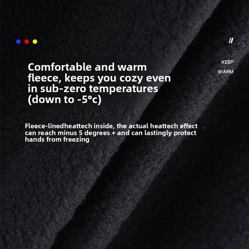 Winter Sports Gloves with Touchscreen Function
