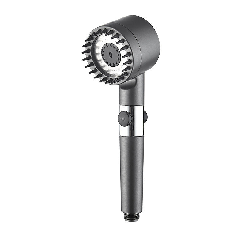 Handheld Pressurized Shower Head Set with Bracket