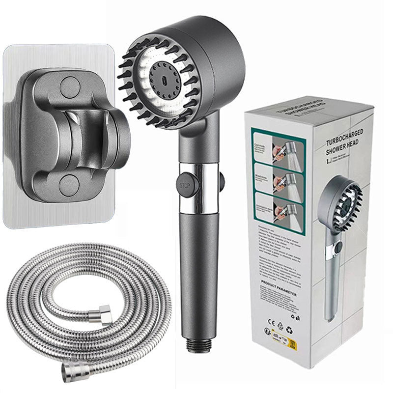 Handheld Pressurized Shower Head Set with Bracket